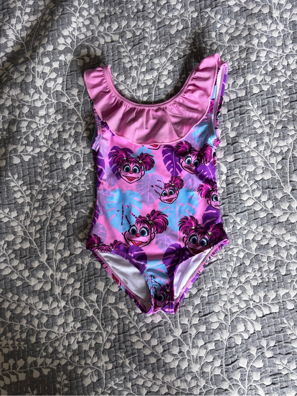 Sesame Place swim suit - Abby Cadabby - 3t